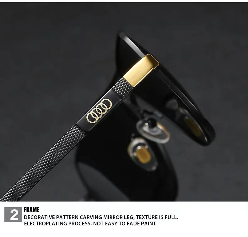 Audi Polarized Anti-Glare Driver Sunglasses