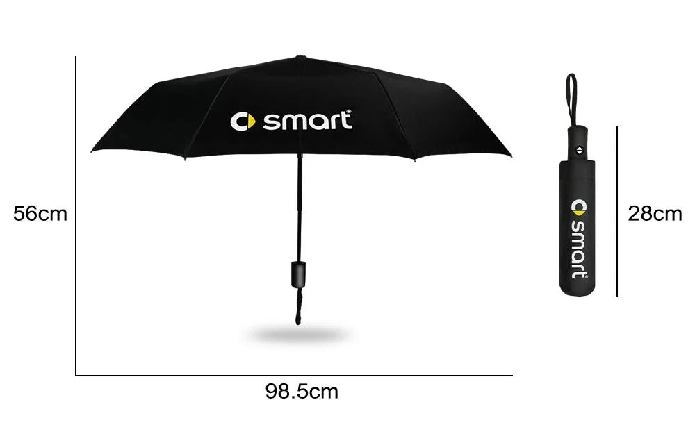Smart Alloy UV Auto Folding Umbrella