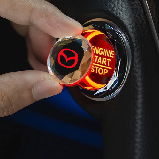 Mazda Crystal Start/Stop Button Cover