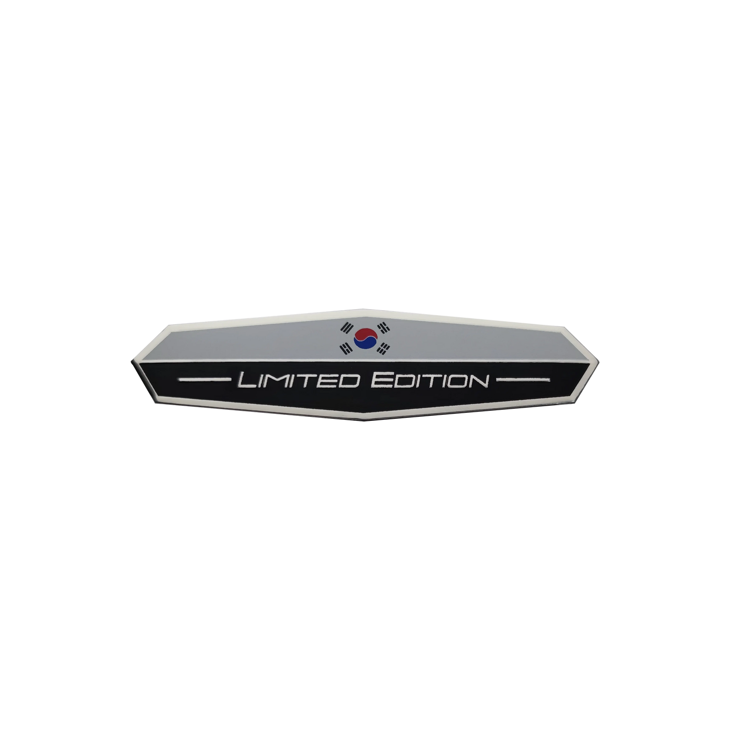 Korean Limited Edition Aluminum Car Trunk Emblem Decal B – Car Accessories | MotorWorld Marketplace