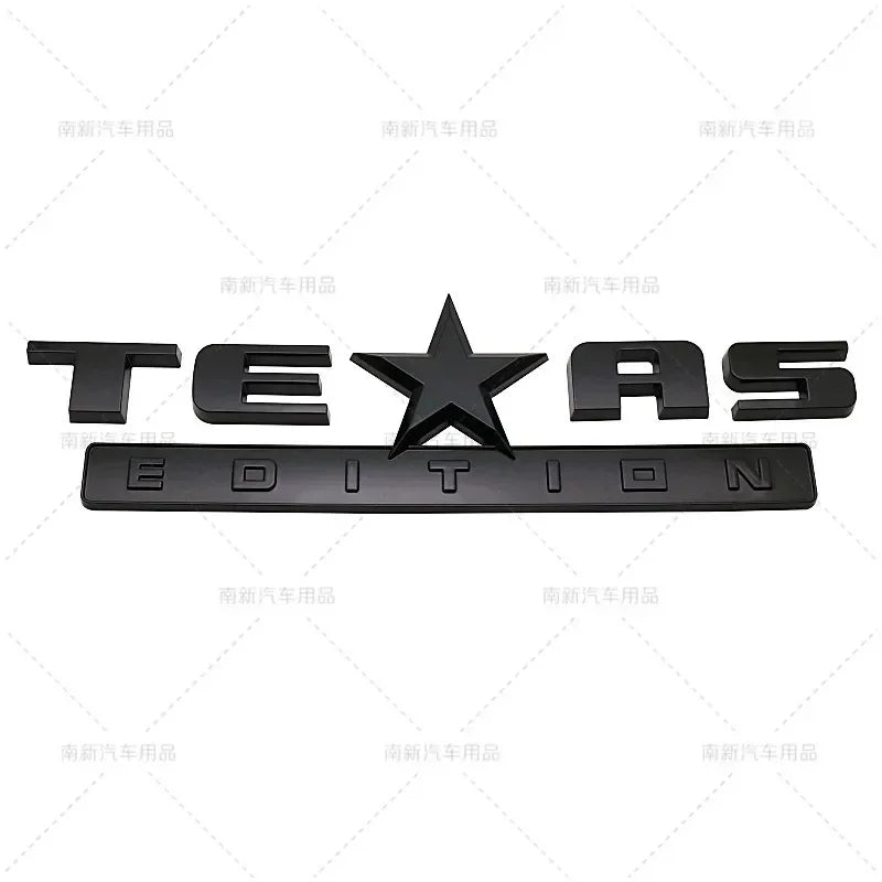 3D TEXAS EDITION Emblem Badge