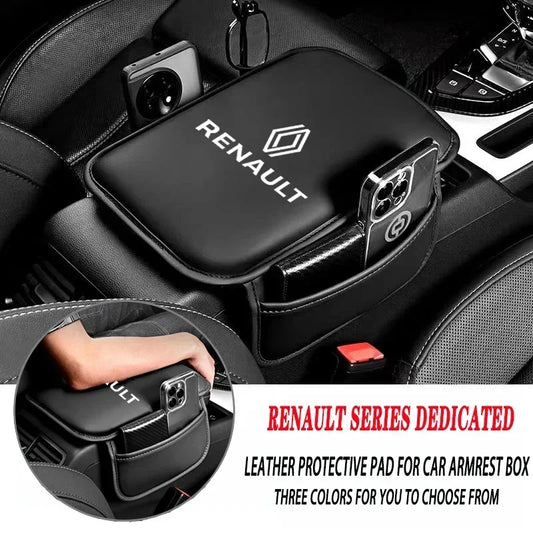 Premium Leather Armrest Cover for Renault RS/Fluence/Clio