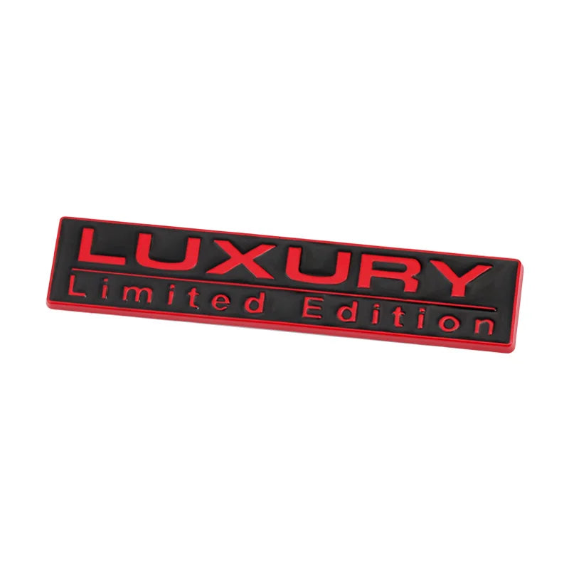 Luxury Limited Edition Logo Sticker for Jeep & SUV Models