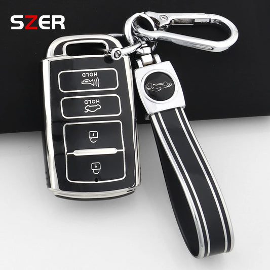 KIA K7/K9/K900 4-Button TPU Key Fob Cover Protector