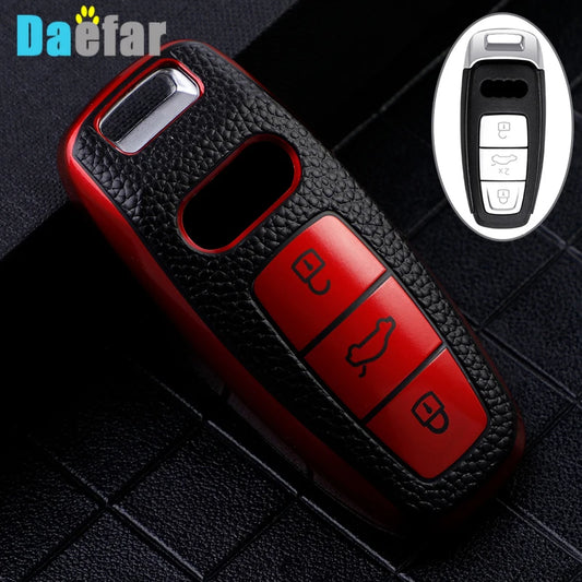 Audi TPU Key Fob Cover Case for Q8 RSQ8 A6 A7 RS6 RS7 S6