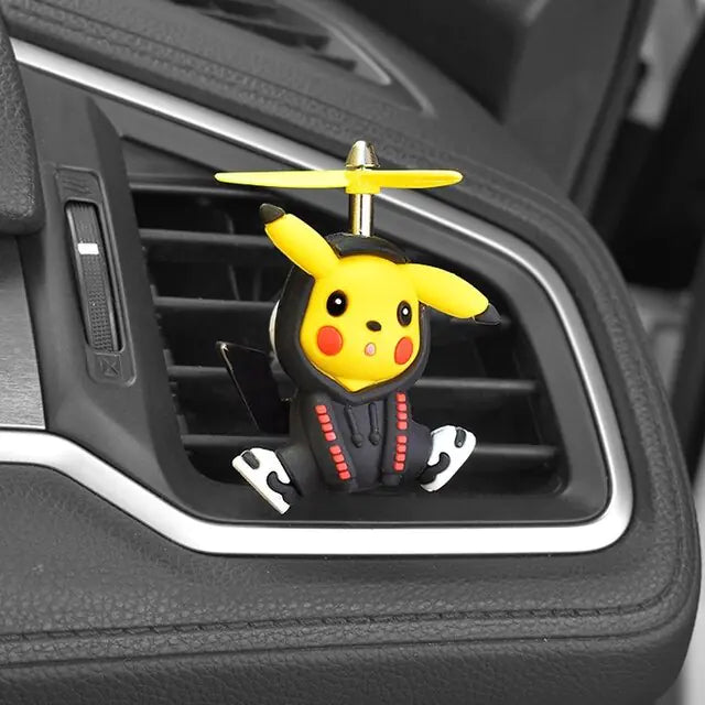 Clip d'aromathérapie pour voiture Pokémon Pikachu