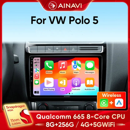Système multimédia Ainavi pour VW Polo 5 (2008-2017)