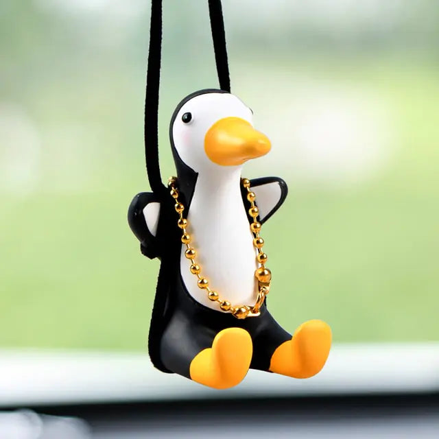 Duck Car Pendant Decoration