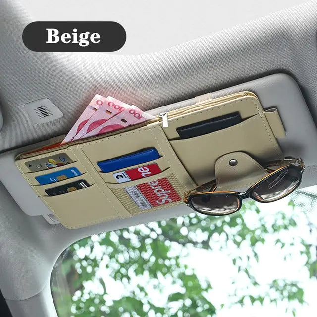 Visor Bill Pen Business Card Holder