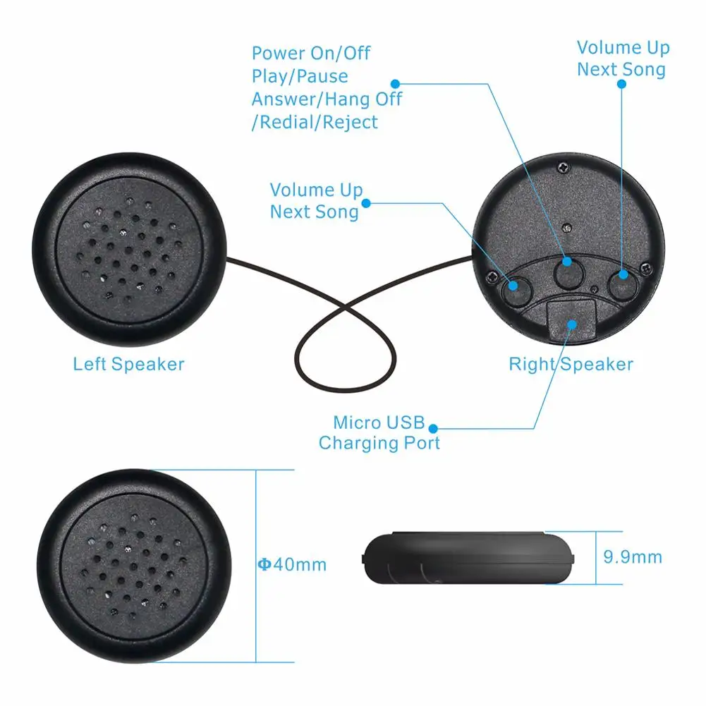 Kid Bluetooth 5.0 Headphone Sleep Mask, Stereo, Handsfree – Car Accessories | MotorWorld Marketplace