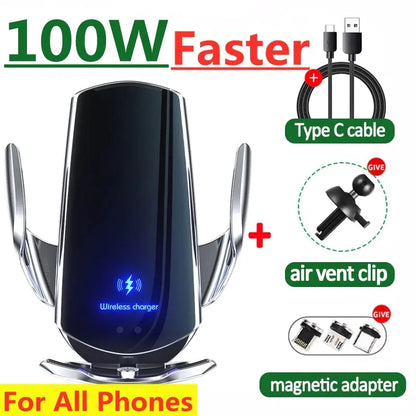 Support de chargeur de téléphone magnétique sans fil
