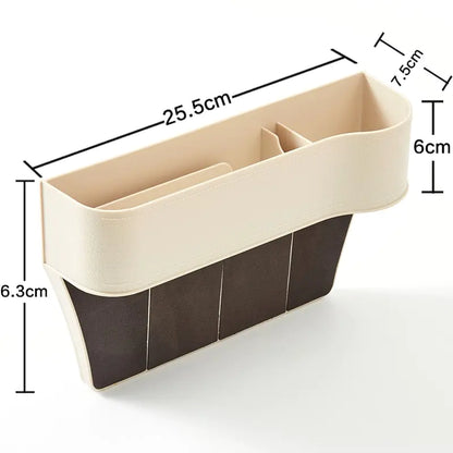 Organisateur de boîte de rangement pour fentes de siège
