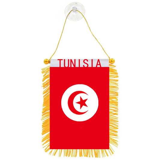 Tunisia Car Window Flag Bunting – Pro-Grade A – Car Accessories | MotorWorld Marketplace