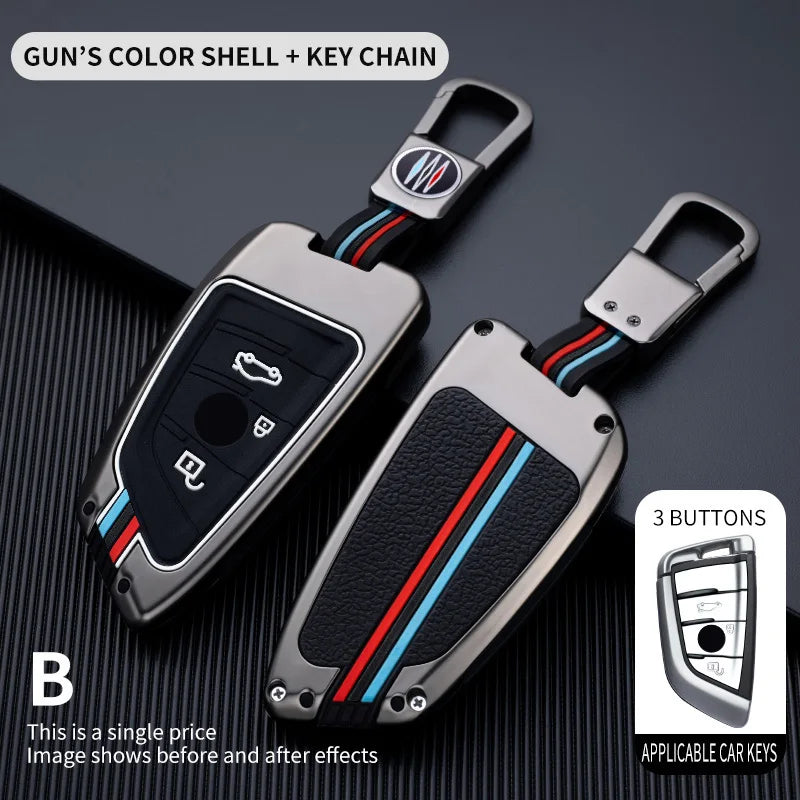 BMW Key Case Cover for X1 X3 X4 X5 X6 G30 F30 G11 F48 320i Grey Color Set-3 China Mainland – Car Accessories | MotorWorld Marketplace