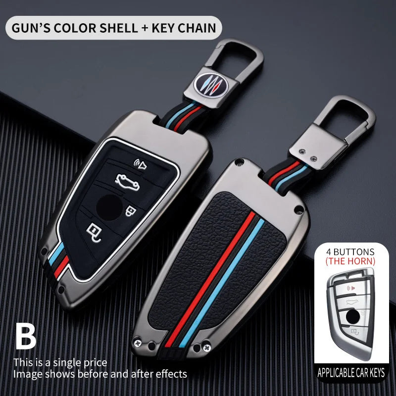 BMW Key Case Cover for X1 X3 X4 X5 X6 G30 F30 G11 F48 320i Grey Color Set-2 China Mainland – Car Accessories | MotorWorld Marketplace