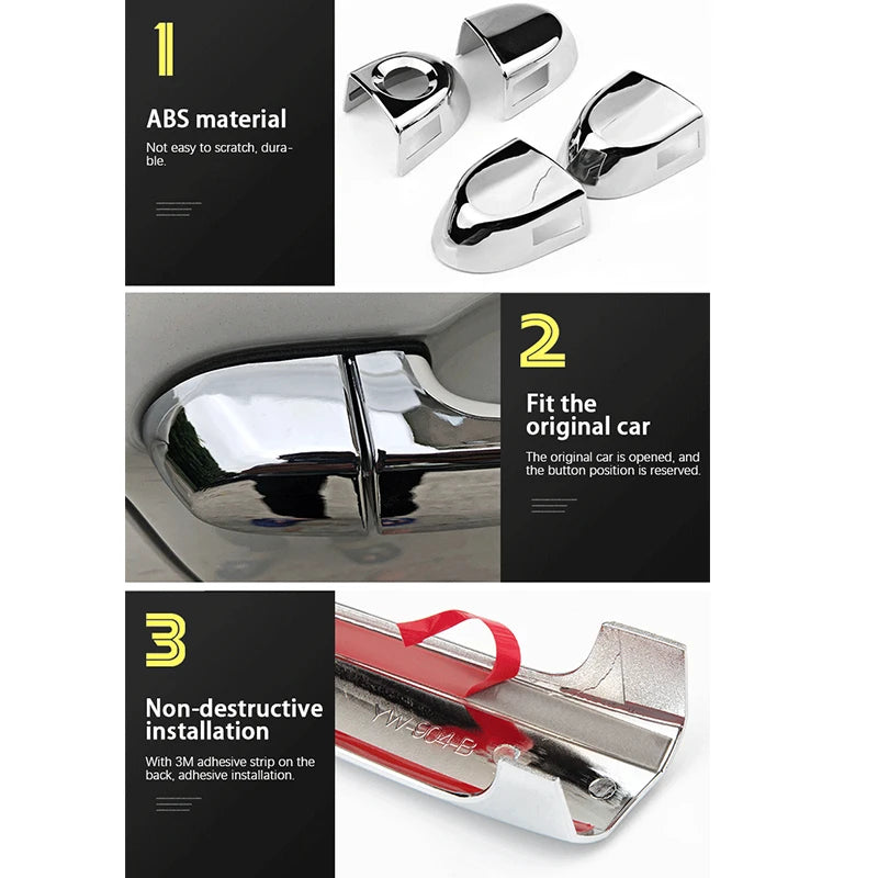 Citroen C4 MK3 2021-2023 Door Handle Trim Cover Rustproof – Car Accessories | MotorWorld Marketplace