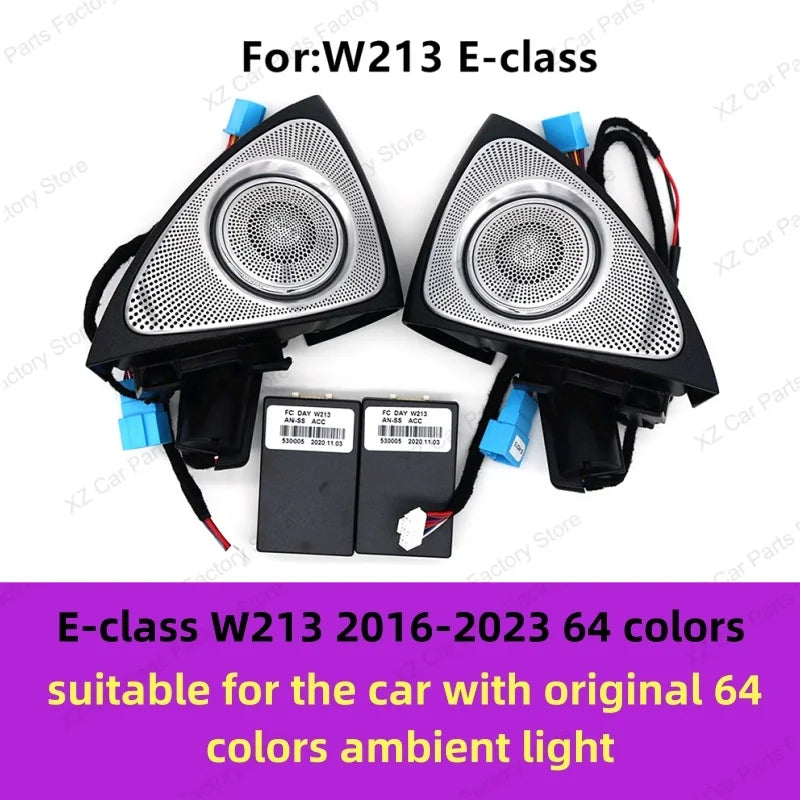 Mercedes C/E/S W205 W213 RGB 64-Color LED Rotating Tweeter W213 64 colors – Car Accessories | MotorWorld Marketplace