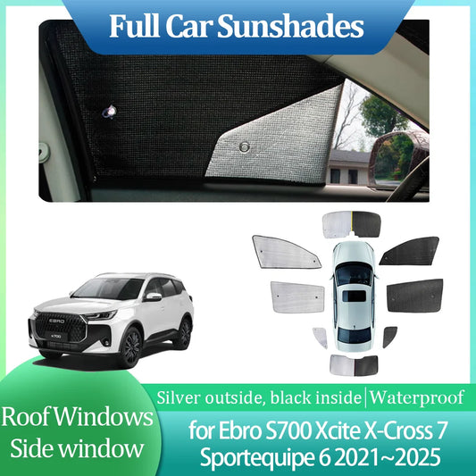 (NOT SOLD TO USA) Ebro S700 Xcite X-Cross 7 Sunshade Set 2021-2025 Pro Quality – Car Accessories | MotorWorld Marketplace