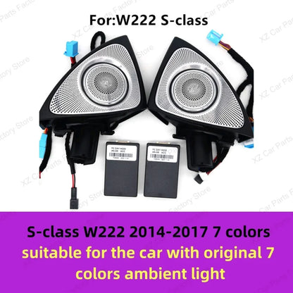 Mercedes C/E/S W205 W213 RGB 64-Color LED Rotating Tweeter W222 7 colors – Car Accessories | MotorWorld Marketplace