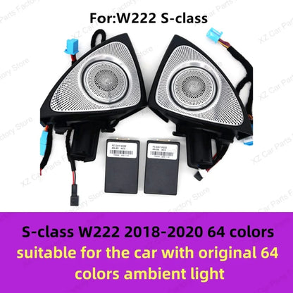 Mercedes C/E/S W205 W213 RGB 64-Color LED Rotating Tweeter W222 64 colors – Car Accessories | MotorWorld Marketplace