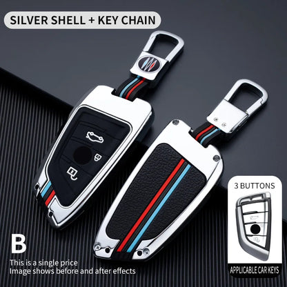 BMW Key Case Cover for X1 X3 X4 X5 X6 G30 F30 G11 F48 320i Silver Color Set-3 China Mainland – Car Accessories | MotorWorld Marketplace
