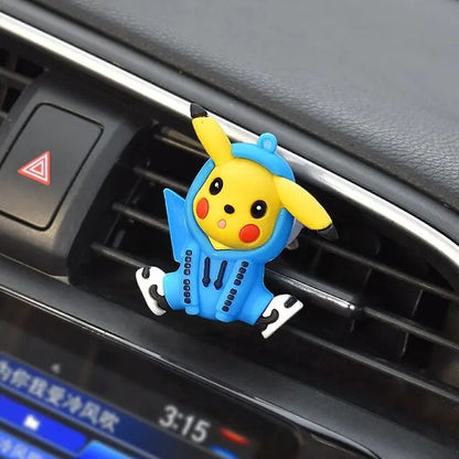 Clip d'aromathérapie pour voiture Pokémon Pikachu