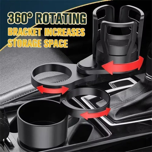 4-in-1 Car Cup Holder Expander & Organizer – Cup, Bottle & Phone Holder – Car Accessories | MotorWorld Marketplace