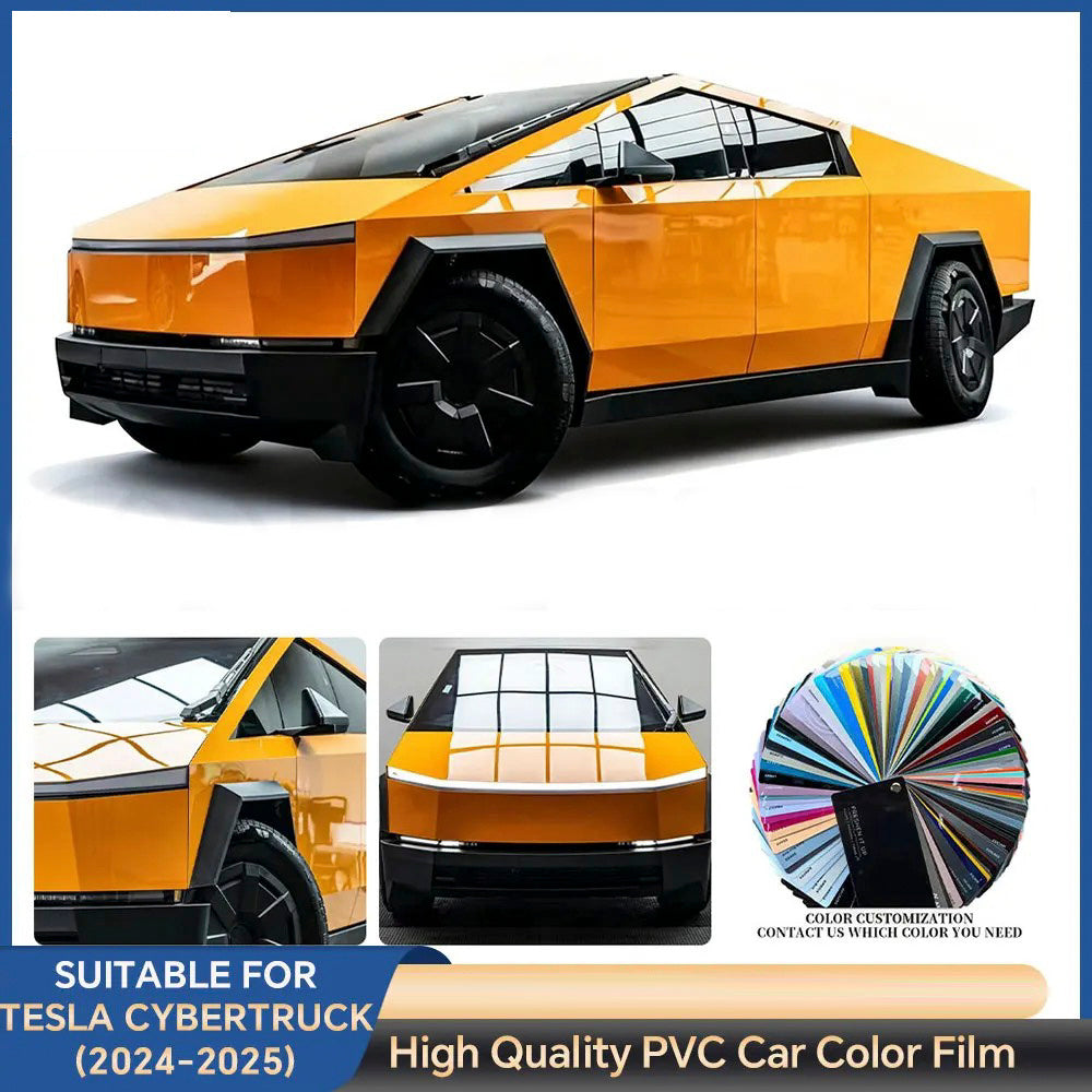 Tesla Cybertruck 2024 Pre-Cut Color Changing Vinyl Film – Car Accessories | MotorWorld Marketplace