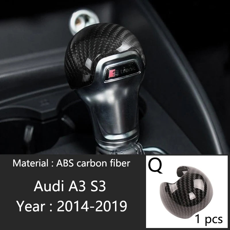 Carbon Fiber Trim Kit for Audi A3 8V S3 Interior Upgrade Q Type – Car Accessories | MotorWorld Marketplace