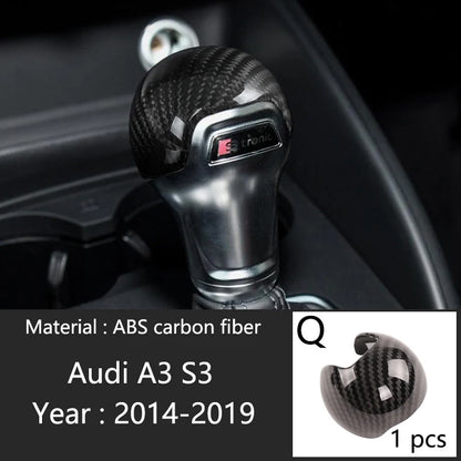 Carbon Fiber Trim Kit for Audi A3 8V S3 Interior Upgrade Q Type – Car Accessories | MotorWorld Marketplace