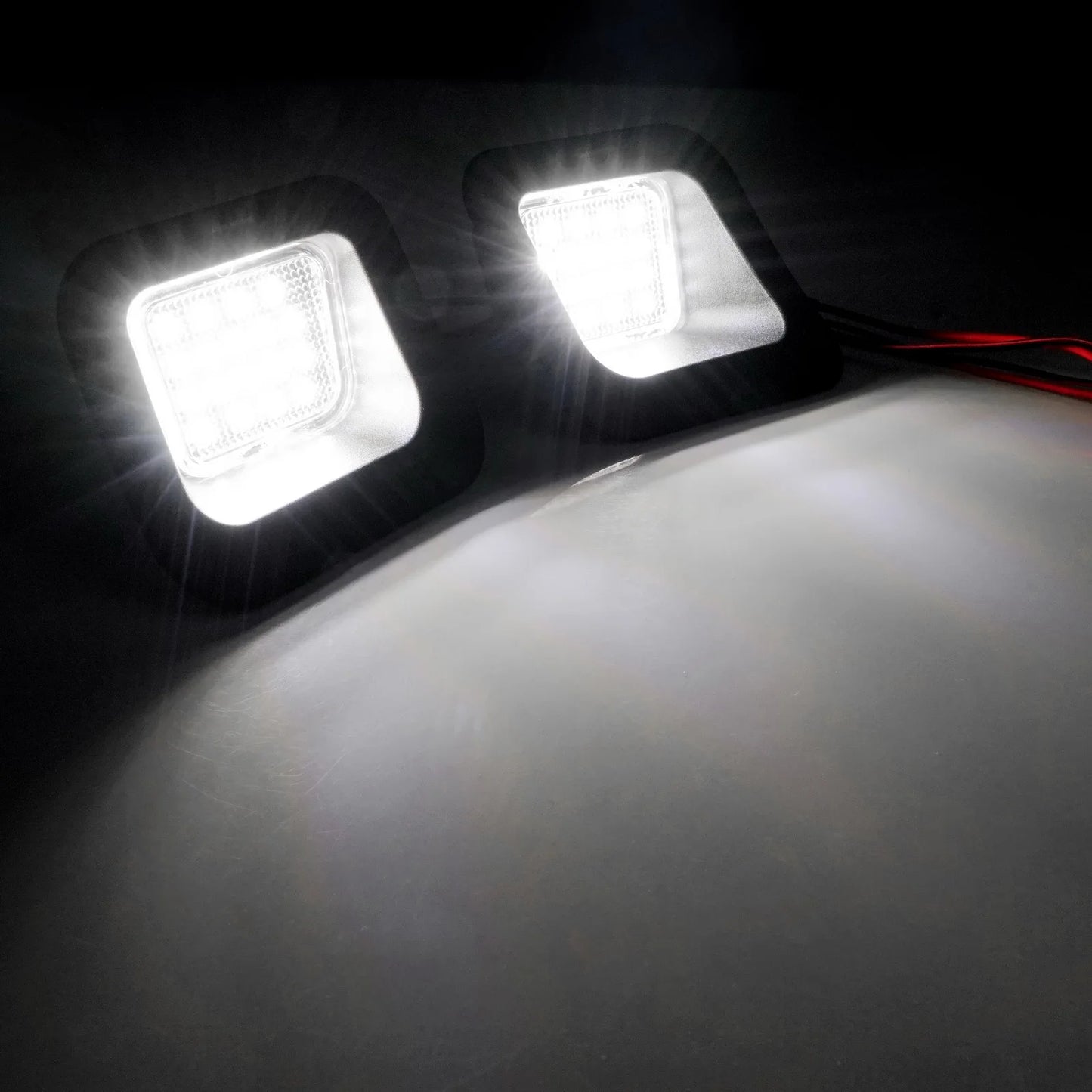 2x LED License Plate Lights Fit 03-18 RAM 1500 2500 3500