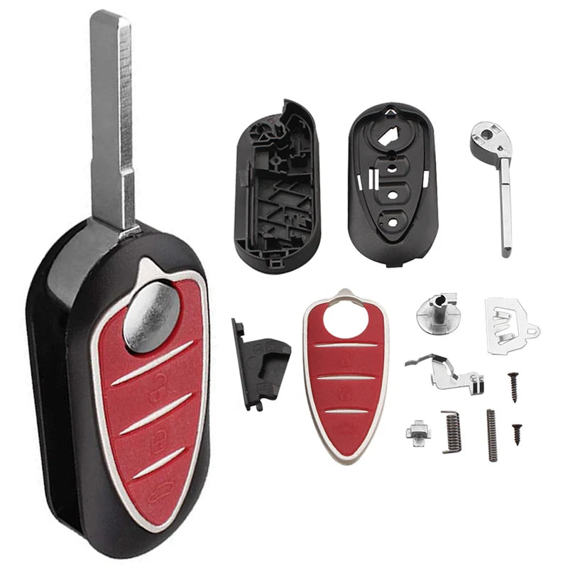 3-Button Flip Key Shell for Alfa Romeo Mito Giulietta 159 CN – Car Accessories | MotorWorld Marketplace