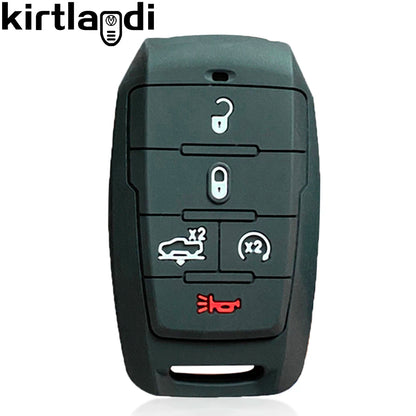 RAM 2020-2021 3/4/5 Button Silicone Key Fob Cover