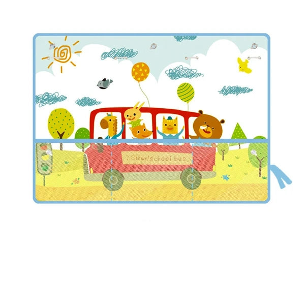 Cartoon Car Sun Shade UV Protection Curtain for Kids, Rear school bus – Car Accessories | MotorWorld Marketplace