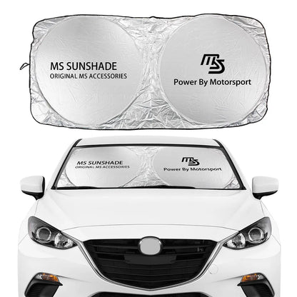 Mazda Front Sunshade Sun Visor—Precision Fit, UV Shield
