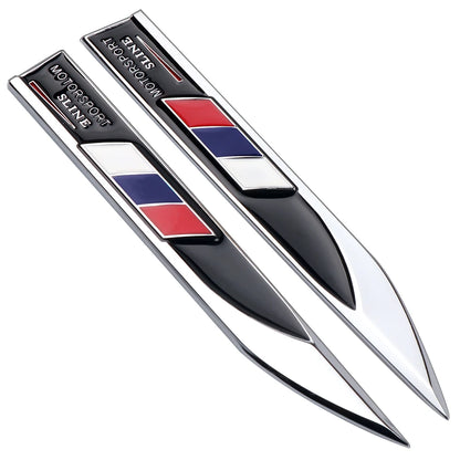 2x 3D Metal Germany Flag Fender Badge for BMW Audi Mercedes-Benz Russia Black – Car Accessories | MotorWorld Marketplace