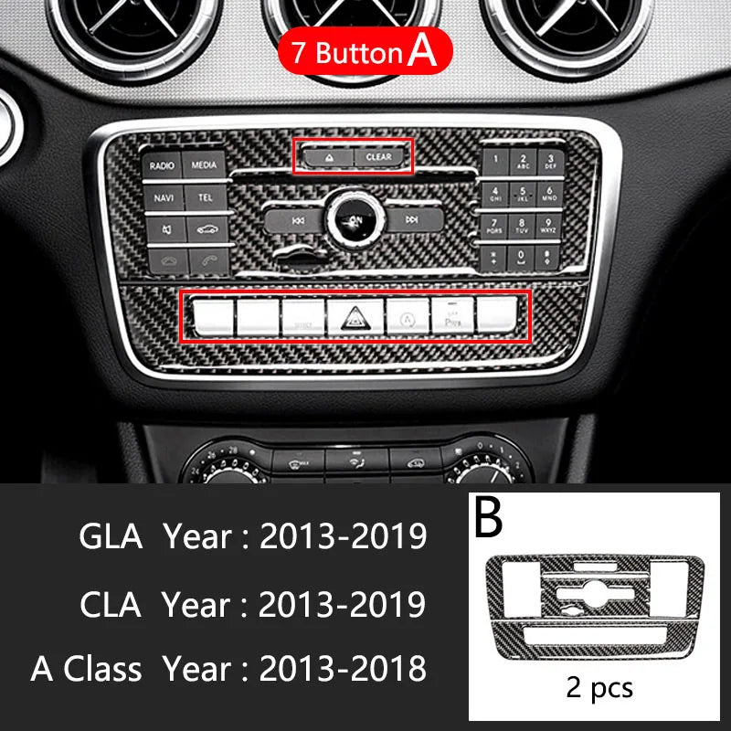 Mercedes Benz A W176 GLA X156 CLA AC CD Console Panel Trim Cover B Type – Car Accessories | MotorWorld Marketplace