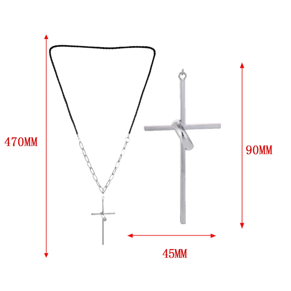 Jesus Crucifix Cross Car Pendant Rearview Charm Decor