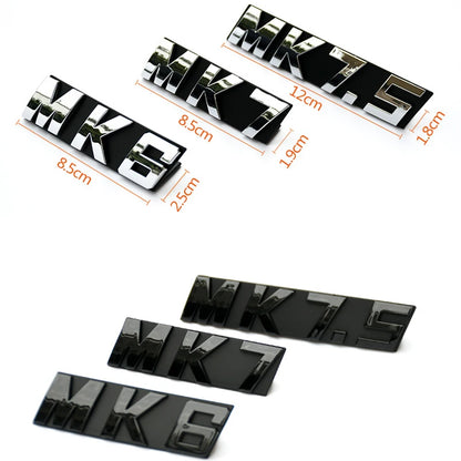 VW Golf 6/7 MK6 MK7 Front Grille Emblem Trim Decal