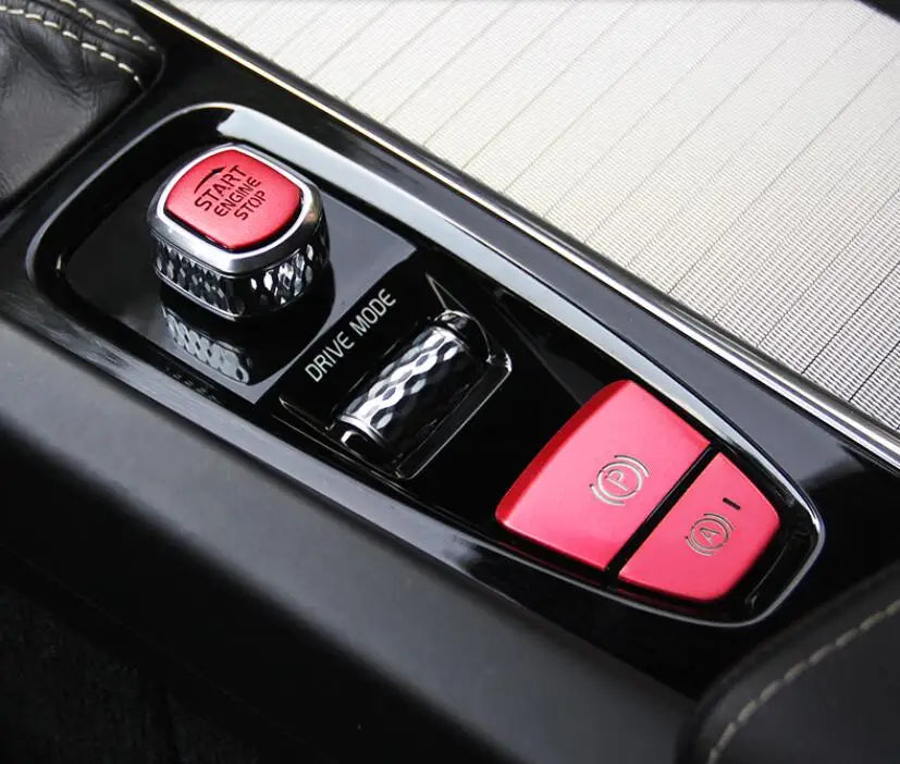 Volvo XC60 XC90 V60 S90 Start Button & Brake Trim Stickers