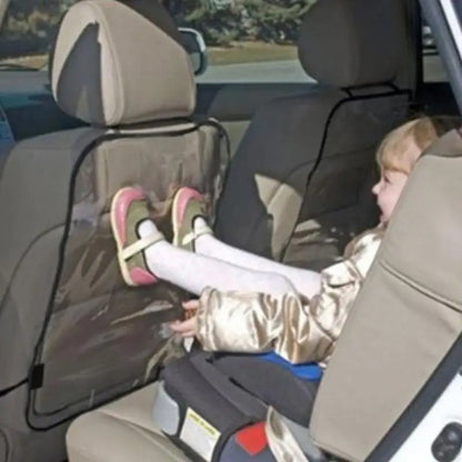 Protection de dossier de siège auto - Tapis de protection et protection contre la boue pour enfants