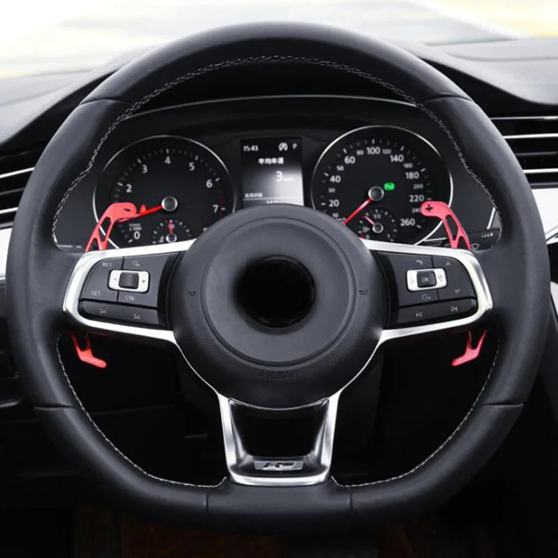 Autocollants d'extension de changement de vitesse au volant VW Golf 7/7.5 GTI GTE GLI Polo Jetta