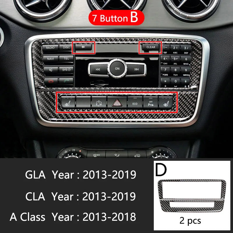 Mercedes Benz A W176 GLA X156 CLA AC CD Console Panel Trim Cover D Type – Car Accessories | MotorWorld Marketplace