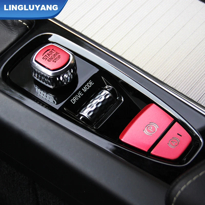 Volvo XC60 XC90 V60 S90 Start Button & Brake Trim Stickers