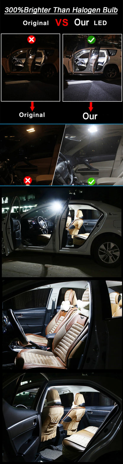 Hyundai IONIQ 2016-2020 Canbus LED Interior Light Kit