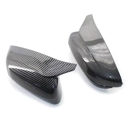 Garniture de rétroviseur latéral en fibre de carbone pour BMW Série 3/5/6/7/8 G11 G12 G14 G15 G20 G21 G30 G31 G32 (2019-2020)