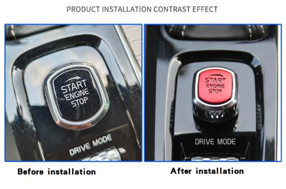 Volvo XC60 XC90 V60 S90 Start Button & Brake Trim Stickers