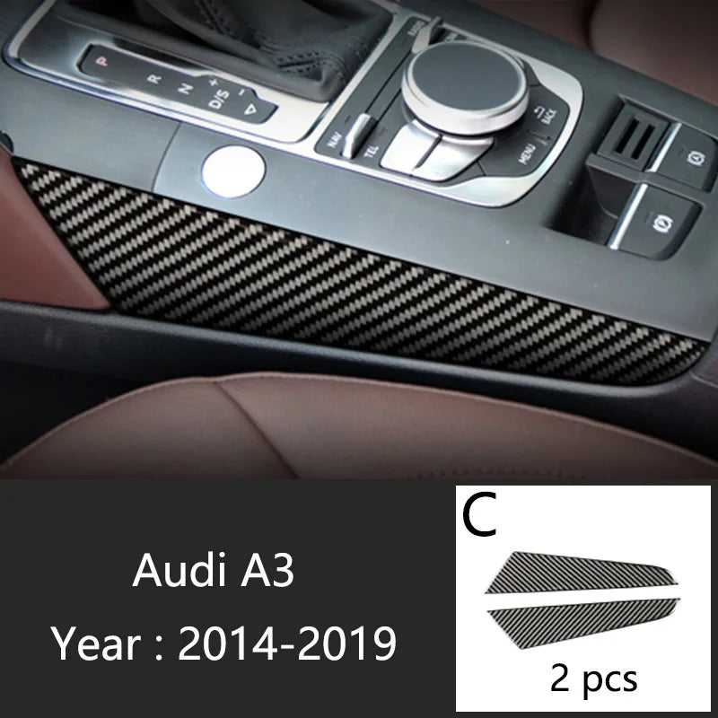 Carbon Fiber Trim Kit for Audi A3 8V S3 Interior Upgrade C Type – Car Accessories | MotorWorld Marketplace