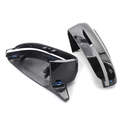 Garniture de rétroviseur latéral en fibre de carbone pour BMW Série 3/5/6/7/8 G11 G12 G14 G15 G20 G21 G30 G31 G32 (2019-2020)