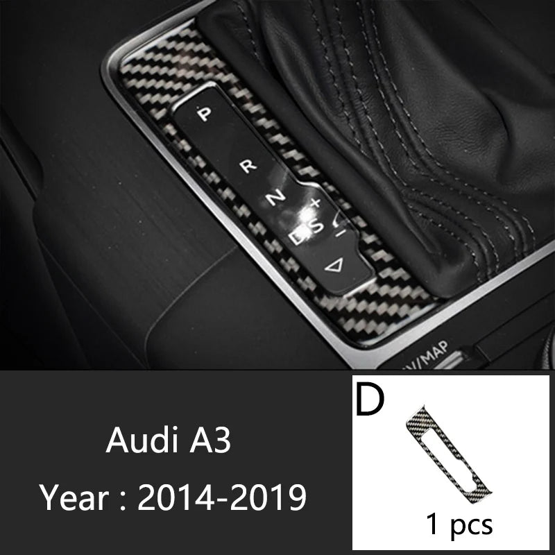 Carbon Fiber Trim Kit for Audi A3 8V S3 Interior Upgrade D Type – Car Accessories | MotorWorld Marketplace